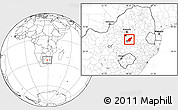 Blank Location Map of BALFOUR