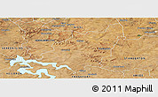 Satellite Panoramic Map of BALFOUR