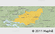 Savanna Style Panoramic Map of BALFOUR