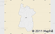 Classic Style Map of BETHAL, single color outside