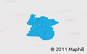 Political Panoramic Map of BETHAL, cropped outside