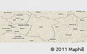 Shaded Relief Panoramic Map of BETHAL