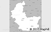 Gray Simple Map of GROBLERSDAL