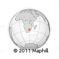 Outline Map of HIGHVELD RIDGE