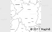 Blank Simple Map of LYDENBURG