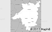 Gray Simple Map of LYDENBURG