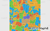 Political Map of Mpumalanga