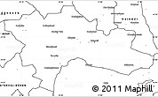 Blank Simple Map of NELSPRUIT