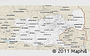 Classic Style Panoramic Map of Mpumalanga