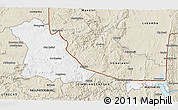 Classic Style 3D Map of PIET RETIEF (O)
