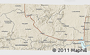 Shaded Relief 3D Map of PIET RETIEF (O)