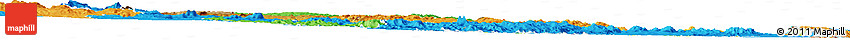 Physical Horizon Map of PIET RETIEF (O), political outside