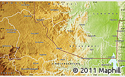 Physical Map of PIET RETIEF (O)