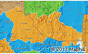 Political Map of PIET RETIEF (O)