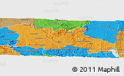 Political Panoramic Map of PIET RETIEF (O)