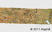 Satellite Panoramic Map of PIET RETIEF (O)