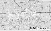 Silver Style 3D Map of SIMDLANGENTSHA