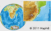 Physical Location Map of SIMDLANGENTSHA