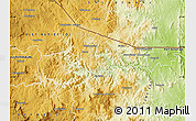 Physical Map of SIMDLANGENTSHA