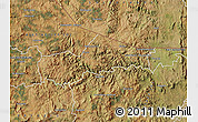 Satellite Map of SIMDLANGENTSHA