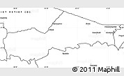 Blank Simple Map of SIMDLANGENTSHA