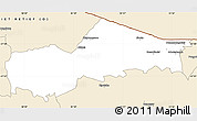 Classic Style Simple Map of SIMDLANGENTSHA