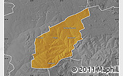 Physical Map of COLIGNY, desaturated