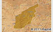 Physical Map of COLIGNY, satellite outside