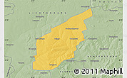 Savanna Style Map of COLIGNY