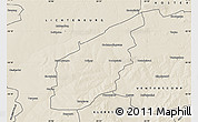 Shaded Relief Map of COLIGNY