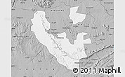 Gray Map of RUSTENBURG