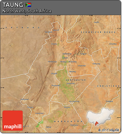 Satellite Map of TAUNG