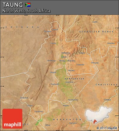 Satellite Map of TAUNG