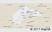 Classic Style Panoramic Map of TAUNG
