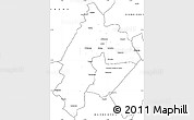 Blank Simple Map of TAUNG