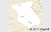 Classic Style Simple Map of BARKLY WEST