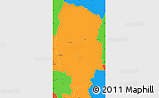 Political Simple Map of CALVINIA