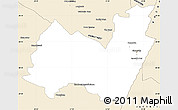 Classic Style Simple Map of KIMBERLEY