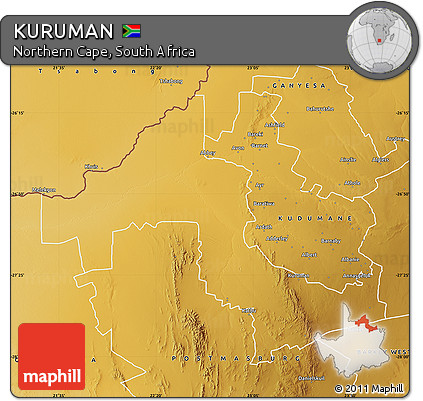 Physical Map of KURUMAN