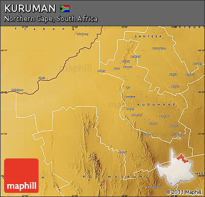 Physical Map of KURUMAN