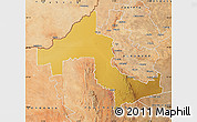 Physical Map of KURUMAN, satellite outside