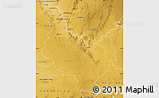 Physical Map of PRIESKA