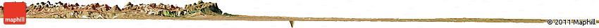Satellite Horizon Map of PHALABORWA