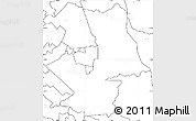 Blank Simple Map of PHALABORWA, no labels