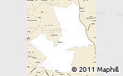 Classic Style Simple Map of PHALABORWA