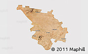 Satellite 3D Map of SESHEGO, cropped outside