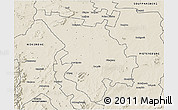 Shaded Relief 3D Map of SESHEGO
