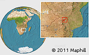 Satellite Location Map of THOHOYANDOU