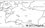 Blank Simple Map of CALEDON