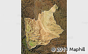 Satellite Map of CERES, darken